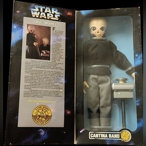 Star Wars Cantina Band Figure - Black and Gray